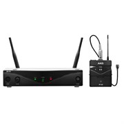 AKG WMS420 Presenter Set радиосистема Band B1 с приёмником SR420, портативный передатчик PT420, петличный микрофон C417L, в комплекте ветрозащита W407, адаптер, 1 батарейка AA
