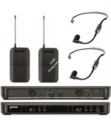 SHURE BLX188E/SM35 K3E 606-630 MHz двухканальная радиосистема с двумя головными микрофонами SM35