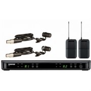 SHURE BLX188E/W85 M17 662-686 MHz двухканальная радиосистема с двумя петличными микрофонами WL185