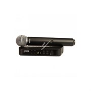 SHURE BLX24E/PG58 K3E 606-630 MHz радиосистема вокальная капсюлем микрофона PG58