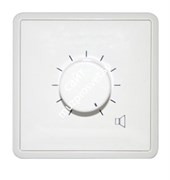 AMIS ATC24WVCE аттенюатор 24Вт, 100В трансформатор, 10 положений (белая анодированная панель) Евростандарт