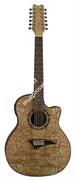 EQA12 GN/Электроакустическая 12-струн. гитара Exotica Quilt Ash 12/DEAN