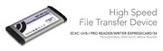 Sonnet SDXC UHS-I Pro Reader/Writer ExpressCard/34 [Thunderbolt compatible]