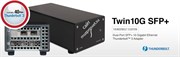 Sonnet Twin 10G SFP+ Thunderbolt 3 to Dual 10 Gigagit Ethernet Adapter (SFP+s sold separately)