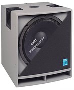 ASW18 D PU G / Активный савуфер 500 Вт, серый полиуретан/KME