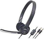 Гарнитура-стереонаушники с микрофоном AUDIO-TECHNICA ATH-330COM