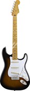 FENDER SQUIER CLASSIC VIBE STRAT 50's 2-COLOR SUNBURST электрогитара, цвет двухцветный санбёрст