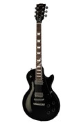 GIBSON Les Paul Studio Ebony электрогитара, цвет черный, в комплекте кожаный чехол