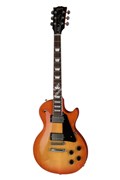 GIBSON Les Paul Studio Tangerine Burst электрогитара, цвет оранжевый, в комплекте кожаный чехол