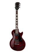 GIBSON Les Paul Studio Wine Red электрогитара, цвет красный, в комплекте кожаный чехол