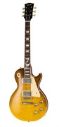 GIBSON CUSTOM '60 Les Paul Standard Honey Lemon Fade VOS NH электрогитара, цвет желтый, в комплекте кейс
