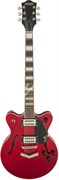 Gretsch G2655 Streamliner Center Block Jr., V-Stoptail, Broad&#39;Tron, Flagstaff Sunset Электрогитара полуакустическа, цв. красный