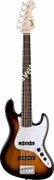 FENDER SQUIER AFFINITY JAZZ BASS V RW BROWN SUNBURST 5-струнная бас-гитара, цвет санберст