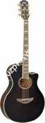 YAMAHA APX-1000 MBL акустическая гитара со звукоснимателем, с вырезом, цвет Mocha Black