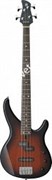 YAMAHA TRBX174 VIOLIN SUNBURST бас-гитара, корпус - ольха, гриф - клен, накладка на гриф - палисандр, 24 лада, 2 звукоснимателя