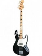 FENDER AMERICAN GEDDY LEE JAZZ BASS ALDER MN BLACK басгитара с кейсом, цвет черный