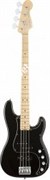 FENDER American Elite Precision Bass®, Maple Fingerboard, Black бас-гитара 4 стр. цвет - черный