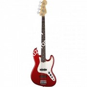 FENDER AM PRO JAZZ BASS Rosewood Fingerboard Candy Apple Red бас-гитара Jazz Bass, цвет красный металлик, накладка гриф