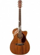 FENDER PM-TE STD TRAVEL, OPN PORE NAT электроакустическая гитара, тревел, ультра тонкое лакокрасочное покрытие, топ ель