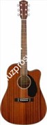 Fender PM-TE STD Travel All-Mah Nat электроакустическая гитара