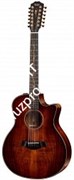 TAYLOR K66ce Koa Series, гитара электроакустическая двенадцатиструнная, форма корпуса Grand Symphony, кейс