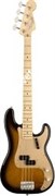 Fender American Original &#39;50s Precision Bass®, Maple Fingerboard, 2-Color Sunburst Бас-гитара с кейсом, цвет 2х цветный санберст