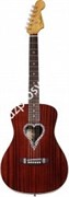Fender Alkaline Trio Malibu Mahogany акустическая гитара
