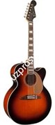 FENDER KINGMAN SCE JUM 3TS W/C Электроакустическая гитара джамбо, цвет натуральный