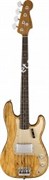 FENDER 2018 ARTISAN SPALTED MAPLE POSTMODERN BASS Бас-гитара с кейсом, цвет натуральный фигурный клен