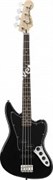 FENDER SQUIER VINTAGE MODIFIED JAGUAR BASS SPCL BLK бас-гитара, цвет черный