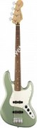 FENDER PLAYER JAZZ BASS PF SGM Бас-гитара, цвет зеленый