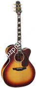 TAKAMINE ARTIST EF250TK TOBY KEITH SIGNATURE электроакустическая гитара JUMBO с кейсом, цвет санберст