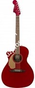 Fender Newporter Plyr LH CAR WN левосторонняя электроакустическая гитара