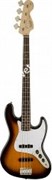 FENDER SQUIER AFFINITY JAZZ BASS LRL BROWN SUNBURST бас-гитара, накладка лаурэль, цвет санбёрст