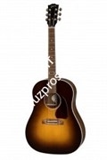 GIBSON 2019 J-45 Studio (Burst) Walnut Burst гитара электроакустическая, цвет санберст в комплекте кейс