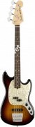 FENDER AMERICAN PERFORMER MUSTANG BASS®, RW, 3-COLOR SUNBURST 4-струнная бас-гитара, цвет санбёрст, в комплекте чехол FENDER AMERICAN PERFORMER MUSTANG BASS®, RW, 3-COLOR SUNBURST 4-струнная бас-гитара, цвет санбёрст, в комплекте чехол