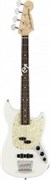 FENDER AMERICAN PERFORMER MUSTANG BASS®, RW, ARCTIC WHITE 4-струнная бас-гитара, цвет белый, в комплекте чехол FENDER AMERICAN PERFORMER MUSTANG BASS®, RW, ARCTIC WHITE 4-струнная бас-гитара, цвет белый, в комплекте чехол