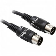 QUIK LOK S164-2 миди кабель, 2м., пластиковые разъемы 5-pole Male DIN