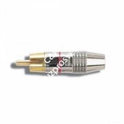 QUIK LOK G251-RE Metal Nikel plated phono (RCA) plug re