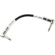 FENDER 6&#39;&#39; PATCH CABLES BLACK коммутационный кабель, 0,15 м, цвет чёрный (упаковка 40 шт, цена за штуку)