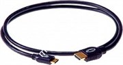 KLOTZ HA-HA-H02 кабель HDMI, позолоченные контакты A-A, AWG28, чёрный, 2 метра