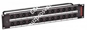SWITCHCRAFT HPCPK112F1 рэковая панель с 12 панельными разъемами SPEAKON. 1U