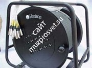 HORIZON REEL24x4-100 мультикор на катушке 28 каналов, 24 входа XLR, 4 выхода на разъемах 'джек', серия 'STAGE', длина 30 м.