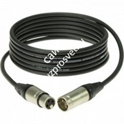 KLOTZ M1K1FM1000 M1 готовый микрофонный кабель на основе MY206, разъёмы Klotz XLR мама XLR папа, длина 10 м