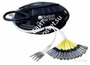 HORIZON SMC1204FBX-100 мультикор, 16 каналов, 12 входов, 4 выхода на разъемах XLR Female, длина 30 метров