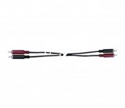 QUIK LOK AD79-2 компонентный кабель, позолоченные разъёмы 2 RCA Male - 2 RCA Male (тюльпаны), 2м