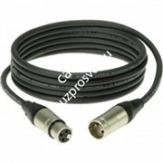 KLOTZ M2K1FM1000 готовый микрофонный кабель на основе MY206, разъёмы Klotz XLR мама - XLR папа, длина 10м