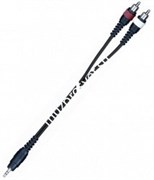 QUIK LOK AD9-3K компонентный кабель, 3 метра, разъемы RCA Male (2 RCA MALE - 2 RCA MALE)