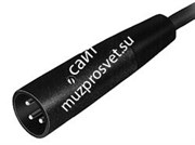 SWITCHCRAFT A3MB кабельный разъем XLR: 3-х контактный, &#39;папа&#39;. Чёрный
