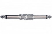QUIK LOK G122 переходник 1/4' моно джек 'папа' - 1/4' моно джек 'папа'